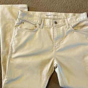 Old Navy 34 waist 30 inseam slim fit washable